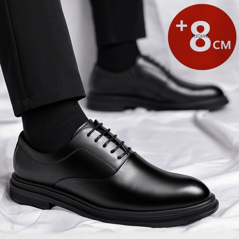 Men'S Formal Wear Slippers - Men 6CM 8CM Height Increasing Formal
