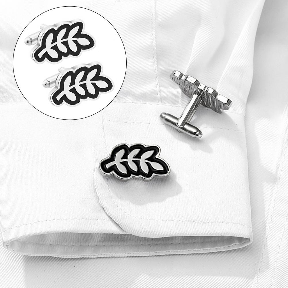 Men'S Formal Wear Attire - 1 Pair Men Cufflinks Drum Shape