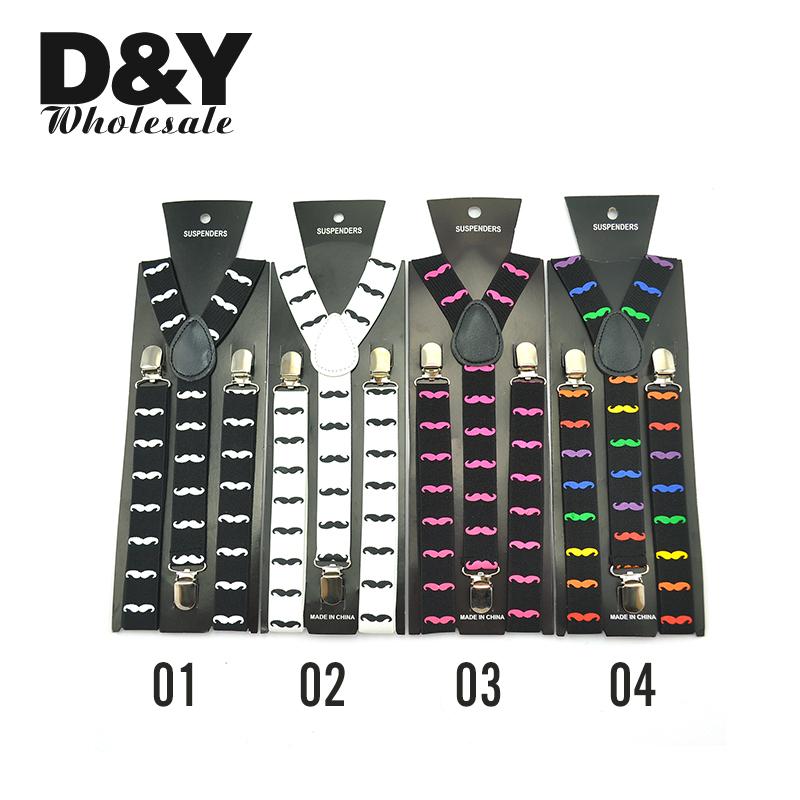 Men'S Formal Wear With Suspenders - Classic Y-Back Suspenders Adjustable Elastic Straps