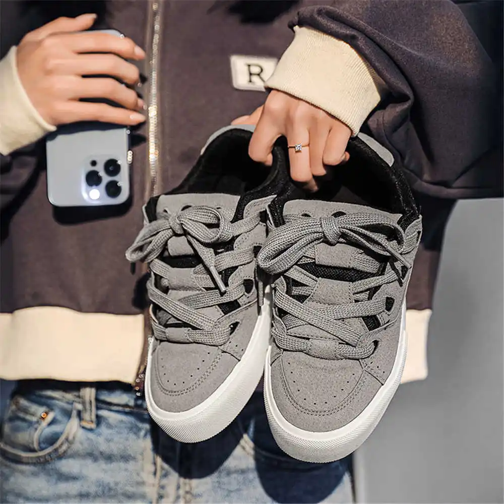 Men'S Formal Wear Slippers - With Lacing Hiphop Women's School Shoes