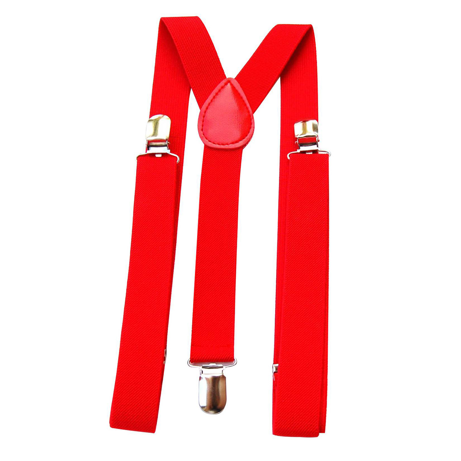 Men'S Formal Wear With Suspenders - Red Adjustable Suspenders Men Bow Tie