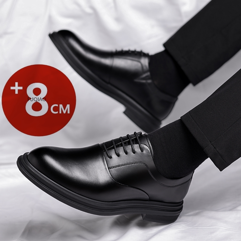 Men 6CM 8CM Height Increasing  - Men'S Formal Wear Slippers 评论和价格