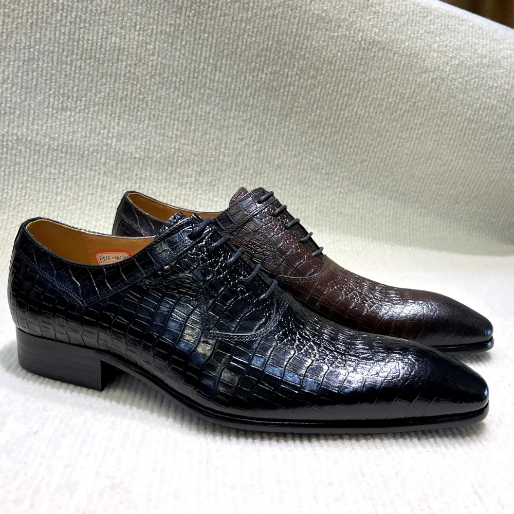 Italian Luxury Men's Pointed T - Men Formal Wear Wedding 评论和价格
