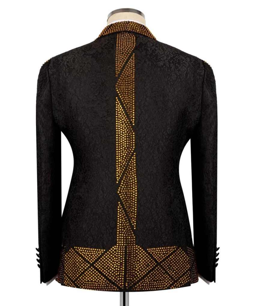 Gold Beads Men Suit Attire For - Men'S Formal Wear Attire 评论和价格