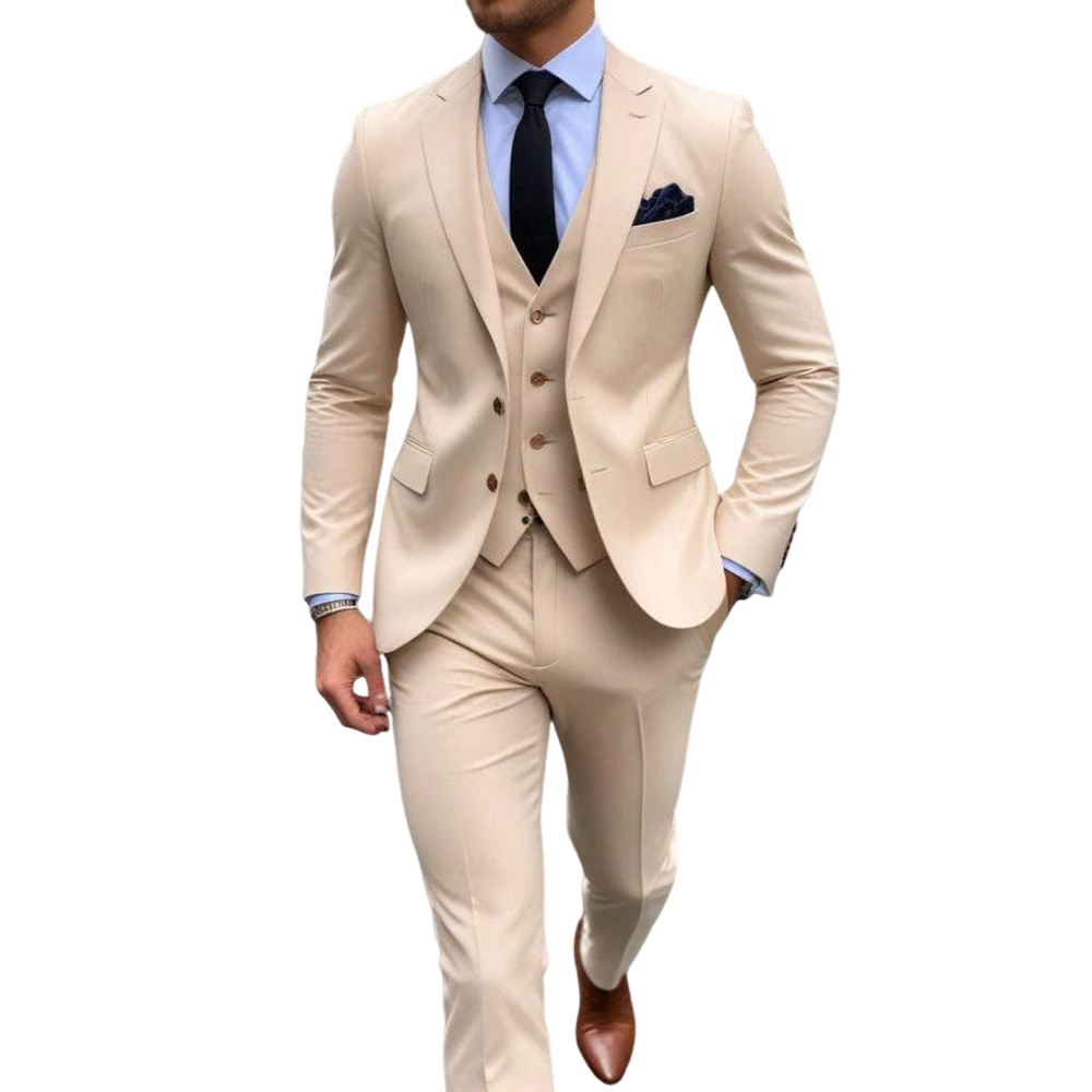 Pink 3 Piece Men's Suits For W - Men'S Formal Wear Attire 评论和价格