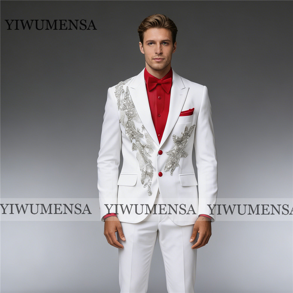 Exclusive Men's Suit For Weddi - Men'S Formal Wear Attire 评论和价格