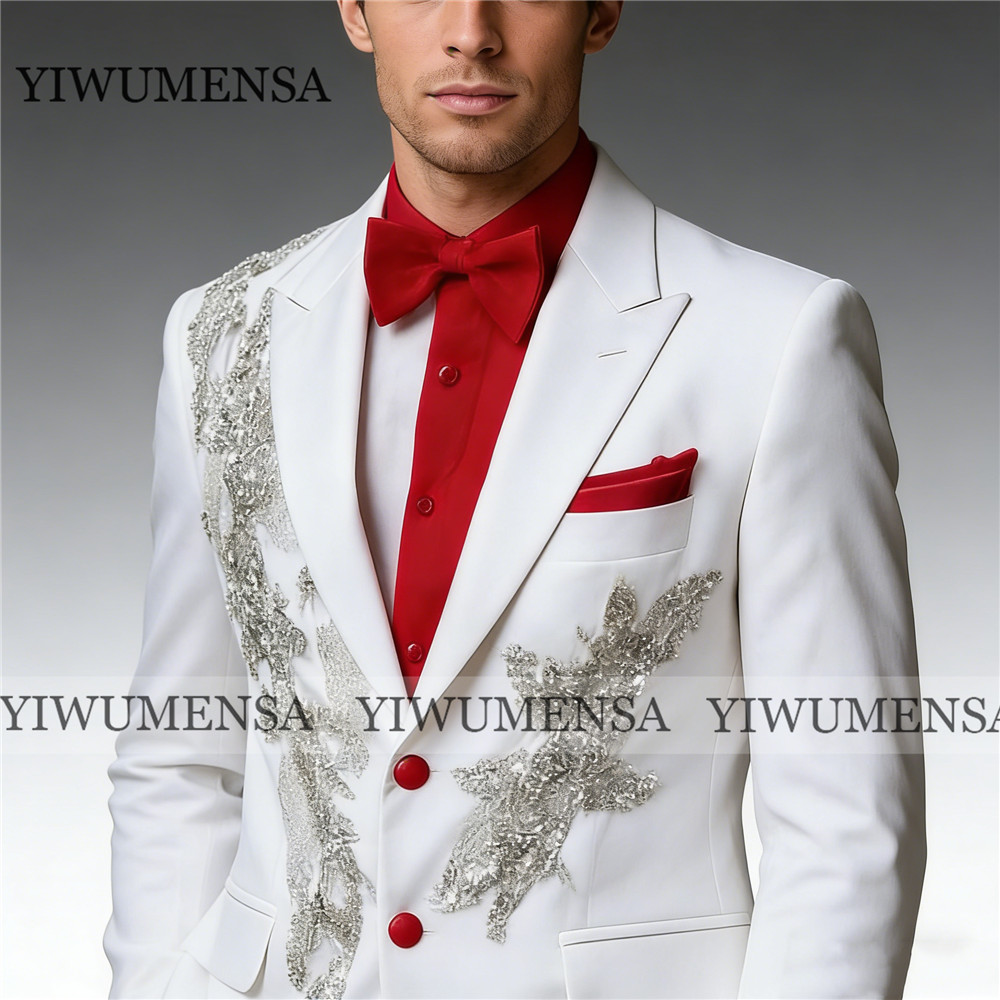Exclusive Men's Suit For Weddi - Men'S Formal Wear Attire 评论和价格