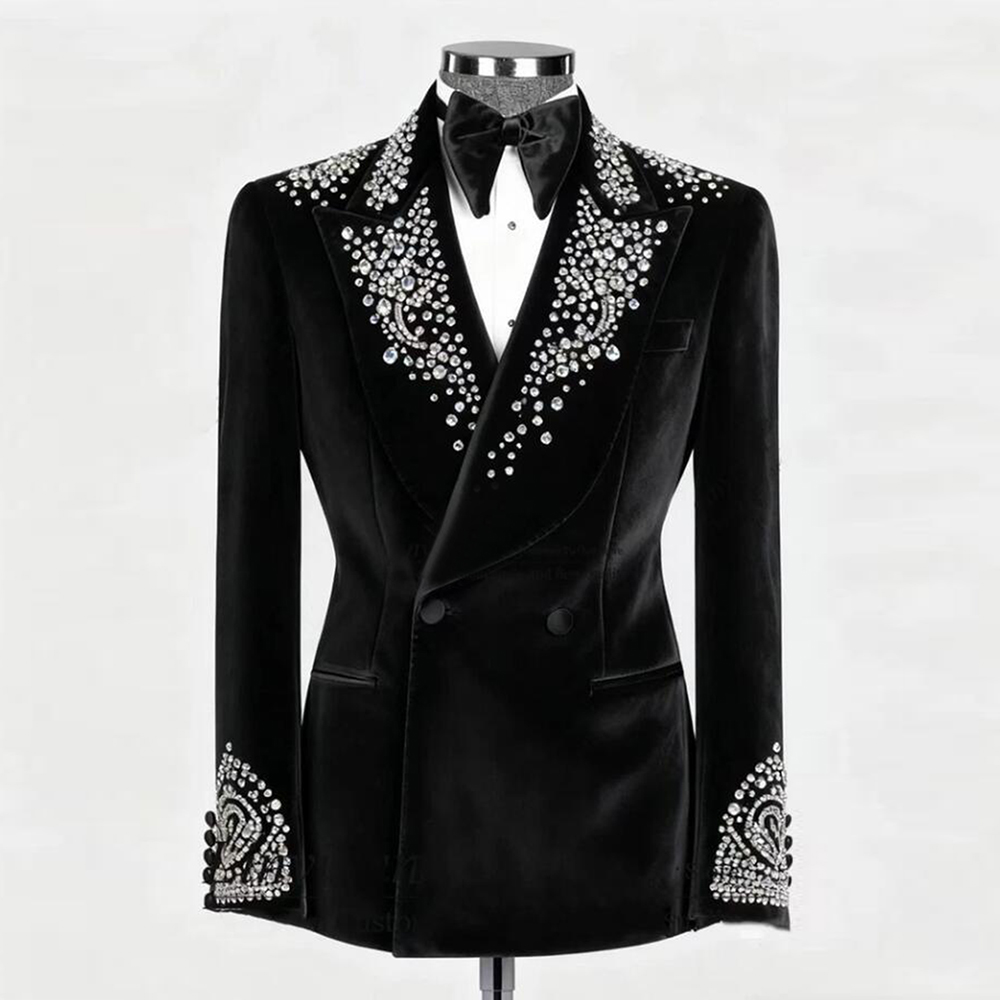 Luxury Suits Men 2 Piece Sets  - Men'S Formal Wear Attire 评论和价格