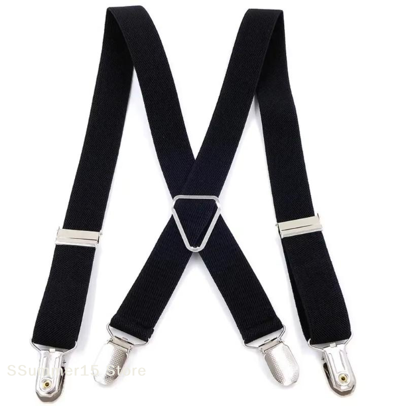 【R】Adjustable Elastic Suspende - Men'S Formal Wear With Suspenders 评论和价格