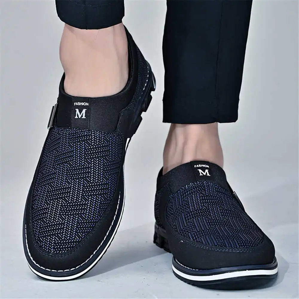 Dark Blue 44-45 Summer Shoes S - Men'S Formal Wear Slippers 评论和价格