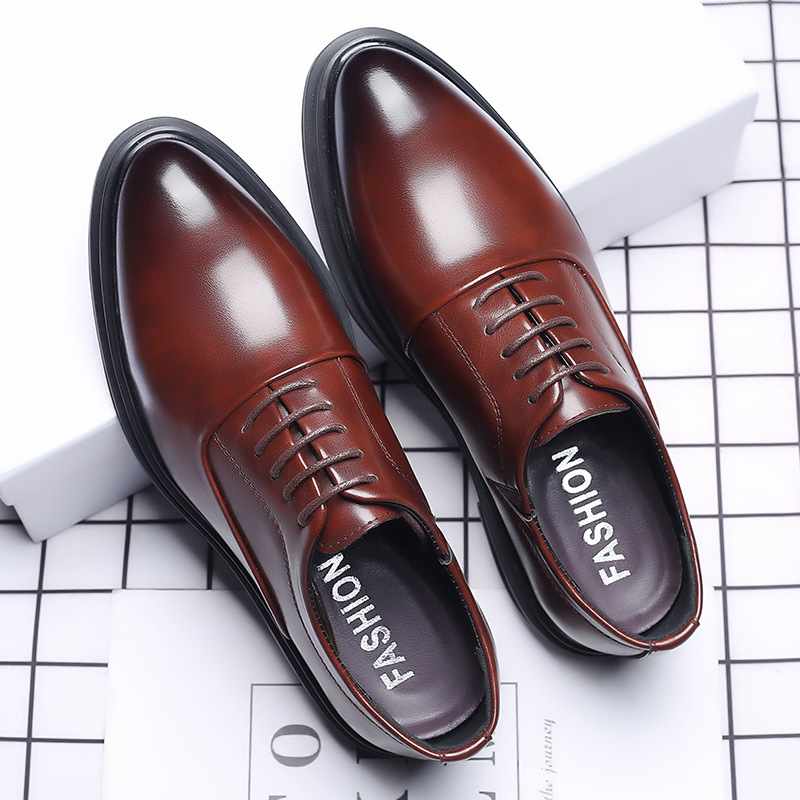Men Dress Shoes Formal Oxfords - Men Formal Wear Wedding 评论和价格