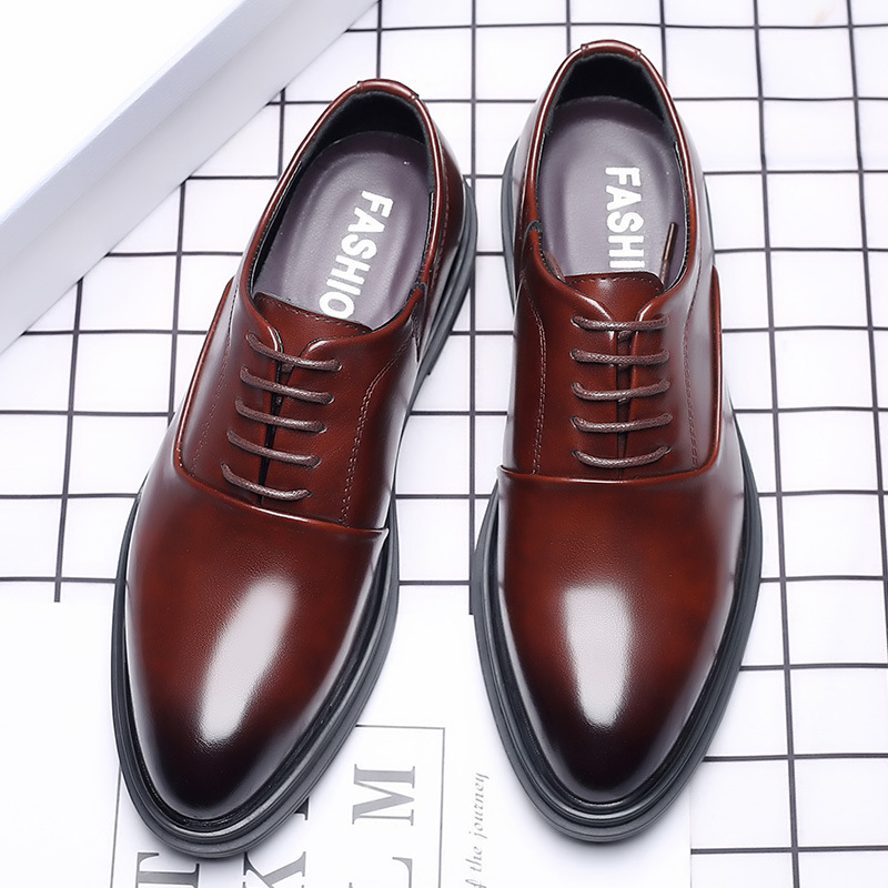 Men Dress Shoes Formal Oxfords - Men Formal Wear Wedding 评论和价格
