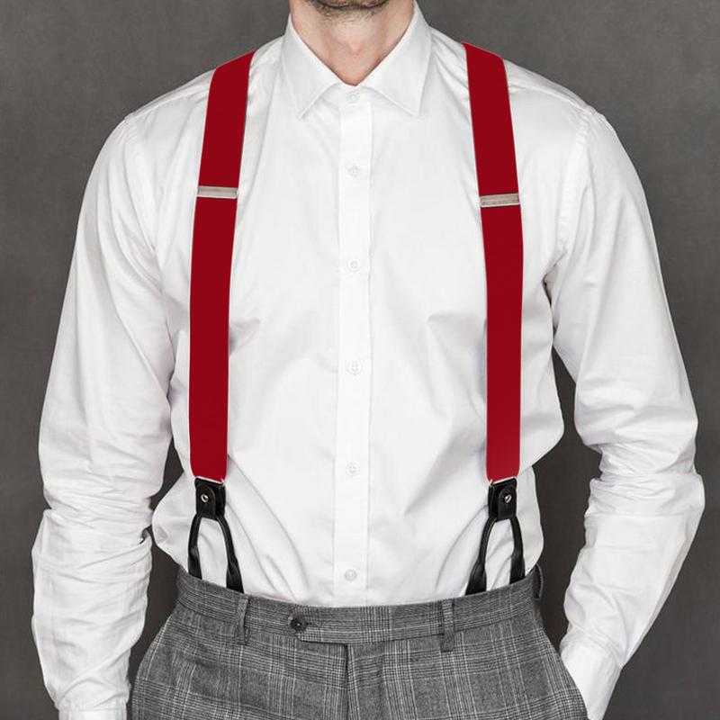Adult Men Suspender Heavy Duty - Men'S Formal Wear With Suspenders 评论和价格