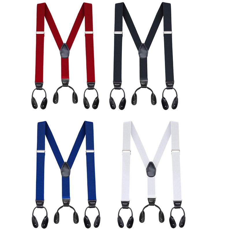 Adult Men Suspender Heavy Duty - Men'S Formal Wear With Suspenders 评论和价格