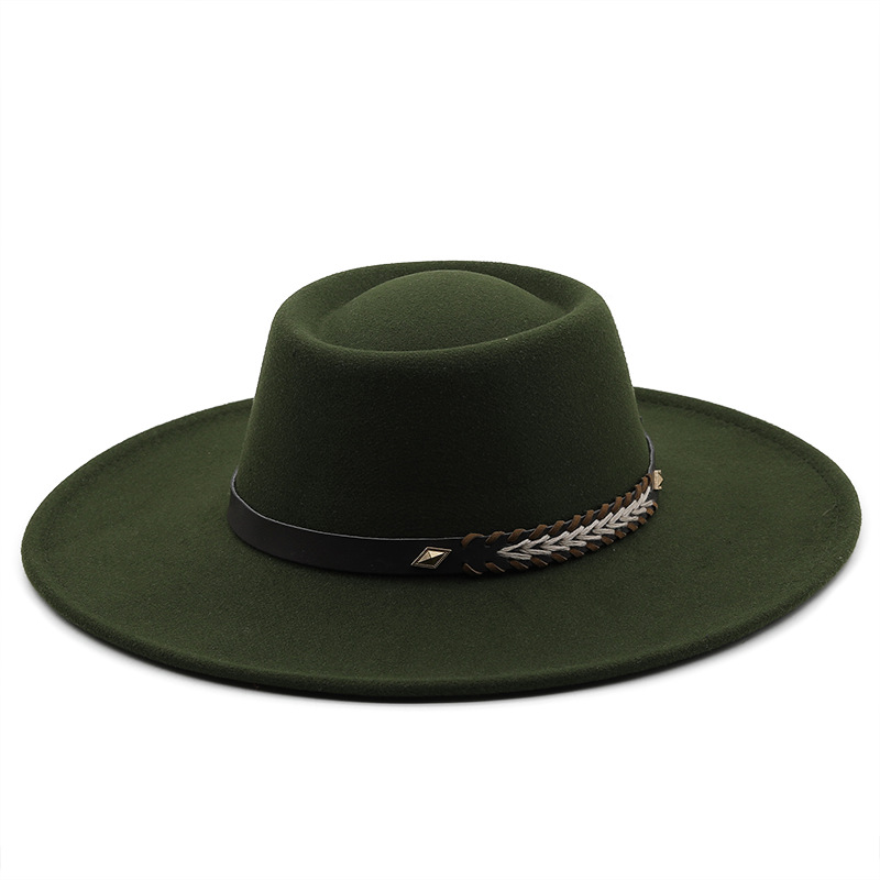 Classic Felt Wide Brim Panama  - Men'S Formal Ethnic Wear 评论和价格