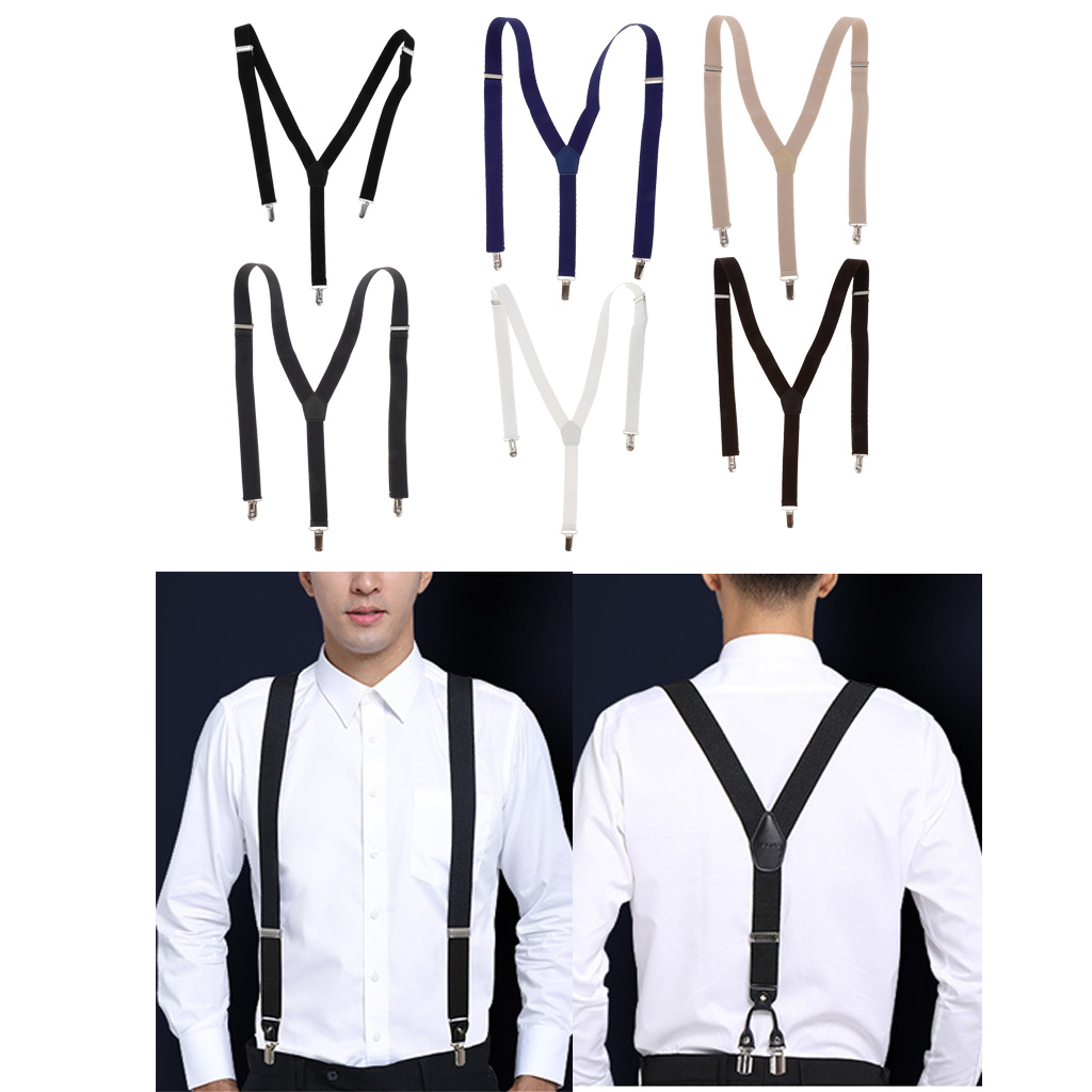 Men’s Suspenders Suit Formal E - Men'S Formal Wear With Suspenders 评论和价格